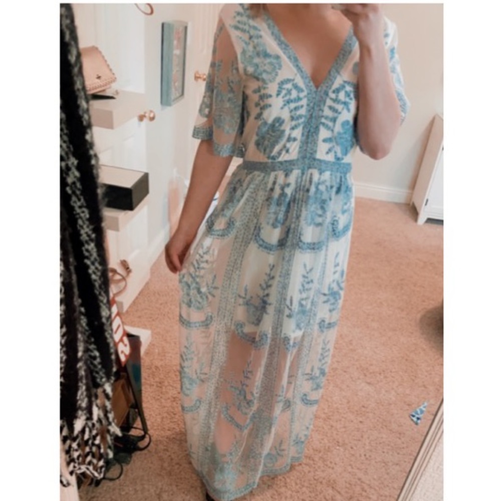 altar’d state maxi boho dress